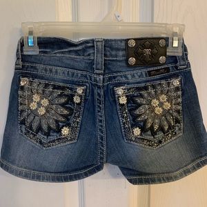 Flawless Girls Miss Me Shorts